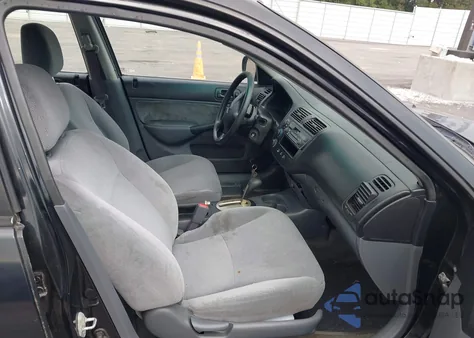 2001 Honda Civic Lx z USA, uszkodzony, nr VIN 1HGES165X1L043125